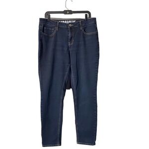 Hydraulic Women’s Jeans Size 12 Dark Wash Stretch Denim – Y2K Style